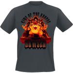 T-Shirt Gaming di Super Mario - Bowser - King Of The Koopas - M a XL - Uomo - grigio