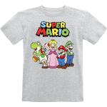 T-shirt grigie 5 anni di cotone per bambina Super Mario Mario di EMP Online Italia 
