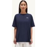 Magliette & T-shirt blu L di cotone a girocollo con scollo rotondo per Donna Autry 