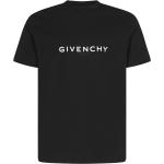 Magliette & T-shirt nere XL di cotone a girocollo mezza manica con scollo rotondo Givenchy 