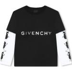 T-shirt manica lunga nere 12 anni di cotone manica lunga per bambini Givenchy Disney 