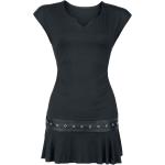 Magliette & T-shirt nere L in viscosa con scollo a V mezza manica con scollo a V per Donna Spiral 
