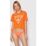 Magliette & T-shirt Regular Fit scontate arancioni M per Donna Guess 