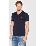 Magliette & T-shirt Slim Fit scontate blu scuro S per Uomo Guess 