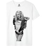 Magliette & T-shirt stampate bianche XL di cotone per Donna Suicide Squad Harley Quinn 