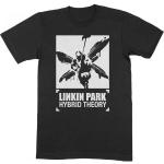 Magliette & T-shirt classiche nere XXL taglie comode di cotone mezza manica con scollo rotondo per Donna Linkin Park 