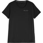 Magliette & T-shirt classiche nere M di cotone con borchie mezza manica con scollo rotondo per Donna Freddy 