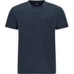Magliette & T-shirt scontate blu XXL taglie comode di cotone mezza manica con scollo rotondo per Uomo Freddy 