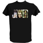 T Shirt Joker Uomo Bambino Joaquin Phoenix Heath Ledger Jack Nicholson Maglietta Film Cult, Uomo - S