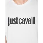Magliette & T-shirt Regular Fit scontate bianche 3 XL taglie comode a tema cavalli per Uomo Roberto Cavalli Just 