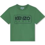 Top verdi 12 anni di cotone mezza manica per bambina Kenzo Kids di Michelefranzesemoda.com con spedizione gratuita 