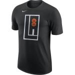 T-shirt LA Clippers City Edition Nike NBA – Uomo - Nero