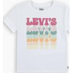 T-shirt retrò bianche di cotone Bio per bambini Levi's 