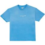 Magliette & T-shirt classiche blu L in misto cotone mezza manica con scollo rotondo per Uomo Guess 