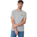 Magliette & T-shirt grigio chiaro M di cotone mezza manica con manica corta per Uomo FAY 