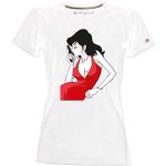 Magliette & T-shirt eighties bianche L di cotone lavabili in lavatrice cartoni animati per Donna 