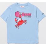 T-shirt azzurre per bambino MC2 SAINT BARTH di Giglio.com 