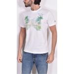 Magliette & T-shirt bianche L per la primavera ricamate per Uomo MC2 SAINT BARTH 