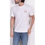 Magliette & T-shirt bianche XL di cotone per la primavera ricamate per Uomo MC2 SAINT BARTH 