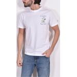 Magliette & T-shirt stampate bianche L di cotone per la primavera per Uomo MC2 SAINT BARTH Snoopy 