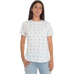 Magliette & T-shirt XS di cotone all over mezza manica con scollo rotondo per Donna Emporio Armani 