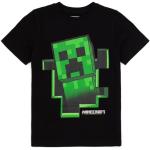 T-shirt scontate nere 8 anni per bambini Minecraft 