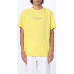 Magliette & T-shirt scontate casual gialle M di cotone mezza manica con scollo rotondo Missoni 