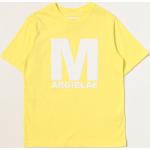 T-shirt manica corta scontate casual gialle di cotone mezza manica per bambini Maison Margiela 6 