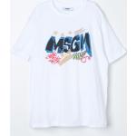 T-shirt bianche per bambino Msgm Kids di Giglio.com 