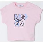 T-shirt rosa 18 mesi di cotone per bambino Msgm Kids di Giglio.com 