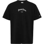 Magliette & T-shirt gotiche nere mezza manica con scollo rotondo per Uomo Tommy Hilfiger 