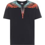 T-shirt Nera Icon Wings In Cotone -