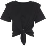 T-shirt Nera In Cotone -