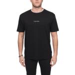 Magliette & T-shirt nere XS a girocollo mezza manica con scollo rotondo Calvin Klein 