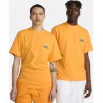 Magliette & T-shirt scontate casual gialle XL Bio ricamate per Donna Nike 