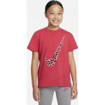 T-shirt classiche rosse leopardate per bambina Nike di Nike.com 