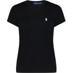 Magliette & T-shirt nere XS di cotone mezza manica con scollo rotondo Ralph Lauren Polo Ralph Lauren 