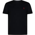Magliette & T-shirt nere XL di cotone mezza manica con scollo rotondo Ralph Lauren Polo Ralph Lauren 