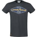 T-Shirt Rockabilly di GoodYear - East Lake - S a 3XL - Uomo - grigio
