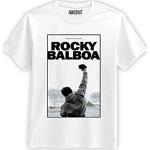 T-Shirt Rocky Film Poster Originale- 100% Cotone Uomo Unisex (L, l)
