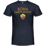T-shirt manica corta blu navy 4 anni di cotone a tema Roma mezza manica per bambino As Roma di Amazon.it Amazon Prime 