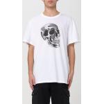 Magliette & T-shirt bianche XXL taglie comode con teschio per Uomo Alexander McQueen Skull 