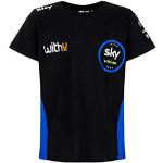 VR46 T-Shirt Sky Racing,Ragazzo,4/5,Nero