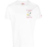 Magliette & T-shirt bianche L a girocollo mezza manica con scollo rotondo MC2 SAINT BARTH Snoopy 