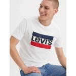 Magliette sportive bianche M sostenibili per Uomo Levi's 