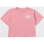 T-shirt manica corta scontate casual rosa di cotone mezza manica per bambini Stella McCartney Stella 