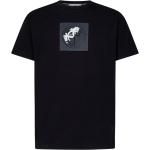 Magliette & T-shirt nere S di cotone a girocollo mezza manica con scollo rotondo Stone Island 