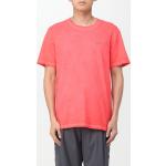 Magliette & T-shirt scontate rosse XL di cotone ricamate per Uomo Sun 68 
