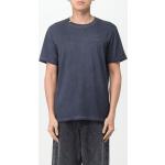 Magliette & T-shirt scontate blu S di cotone ricamate per Uomo Sun 68 