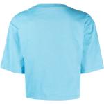 Magliette & T-shirt scontate azzurre in jersey mezza manica con scollo rotondo Sportmax 
